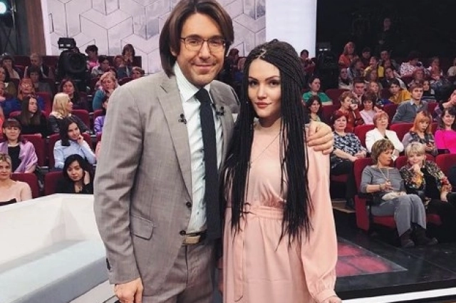 Фрейя Зильбер на шоу Андрея Малахова Фото: Из личного архива/ Фрейя Зильбер