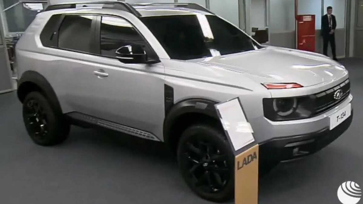 Концептуальный кроссовер T-134. Скриншот видеорепортажа РИА «Новости»