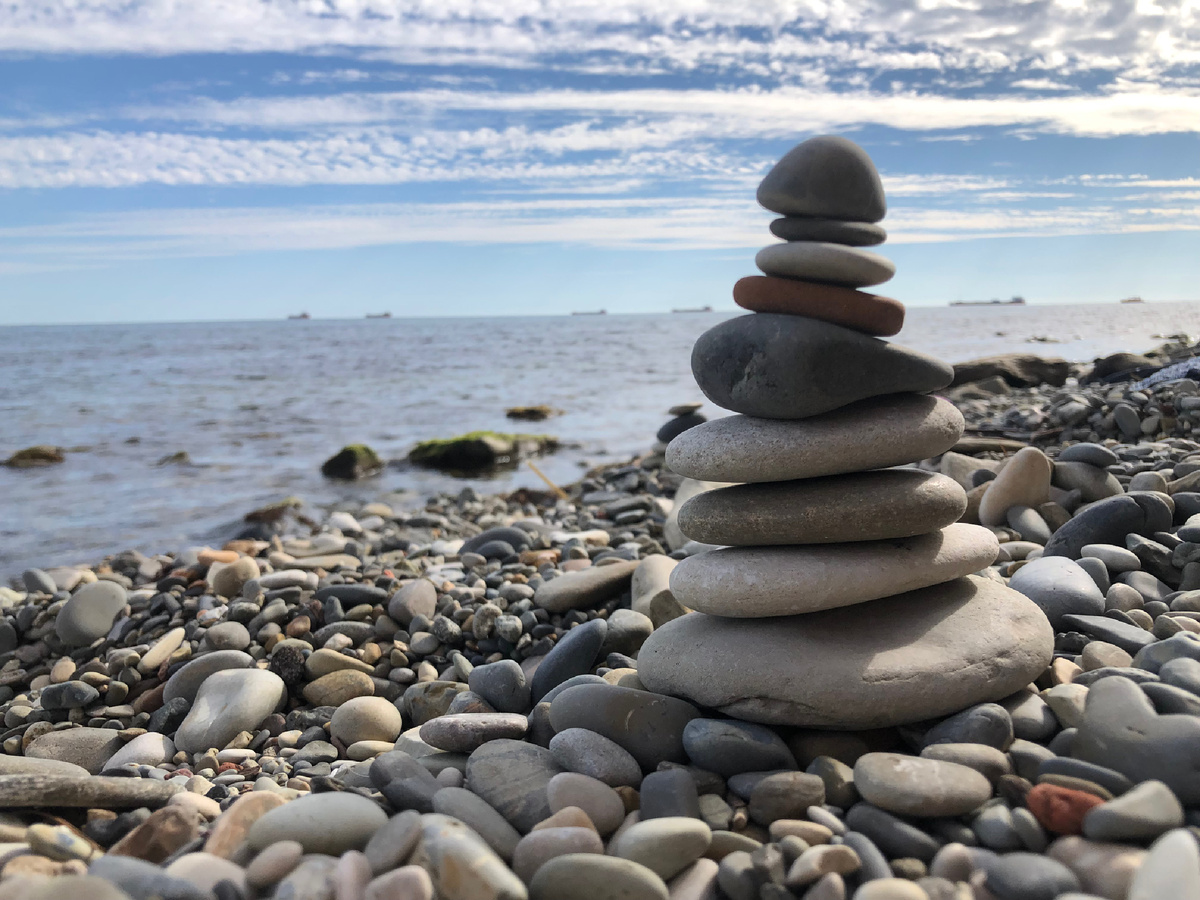 Пляж Туапсе. Фото мое)