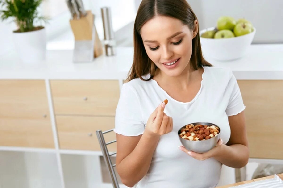    Орехи и масло.