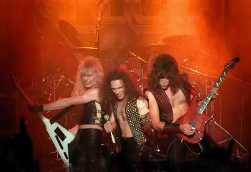 Группа"Malice".Как они похожи на"Judas Priest"!фото из открытого доступа.