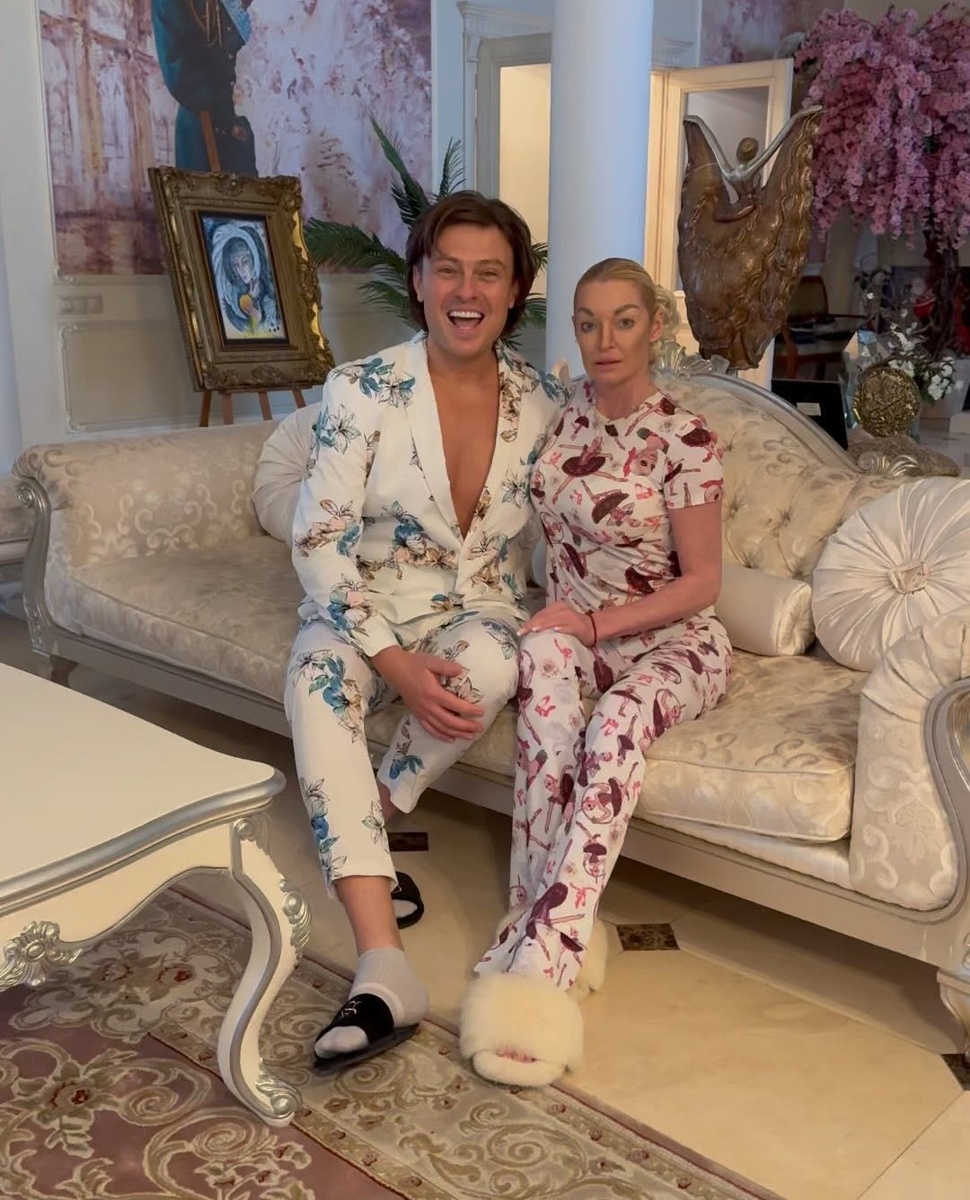 Прохор Шаляпин и Анастасия Волочкова. Фото: соцсети/@shalyapin_official