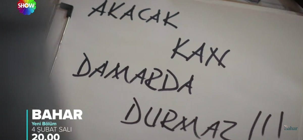 Стоп-кадр из анонса к 33 серии сериала "Бахар" Взято из открытых источников. 