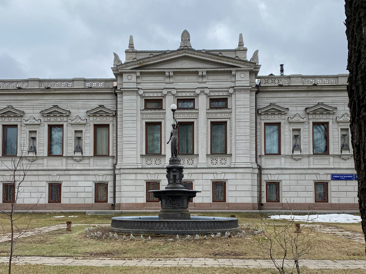 Фото автора канала. Особняк Н. Д. Стахеева.