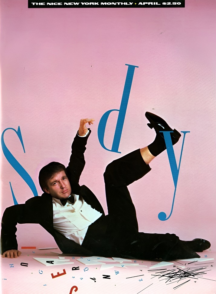 Журнал Spy постоянно троллил Трампа, прим. 1991 г.