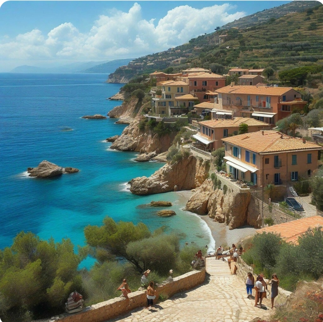 Лазурный берег моря, --взято из интернета,  с целью ознакомления. 