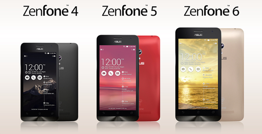 ASUS ZenFone 4, 5 и 6 — первые смартфоны новой линейки