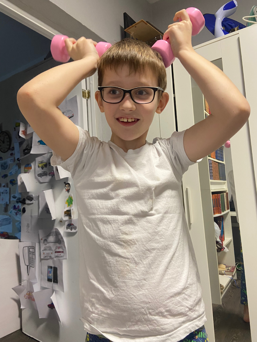 Гантельки-хвостики