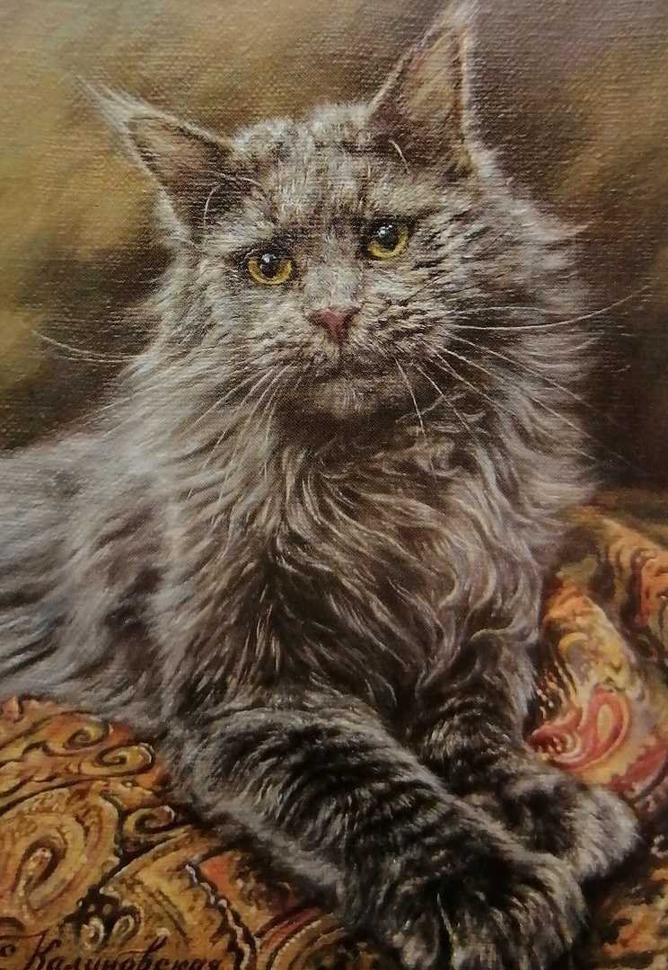 Картина "Глав-кот", художник Екатерина Калиновская