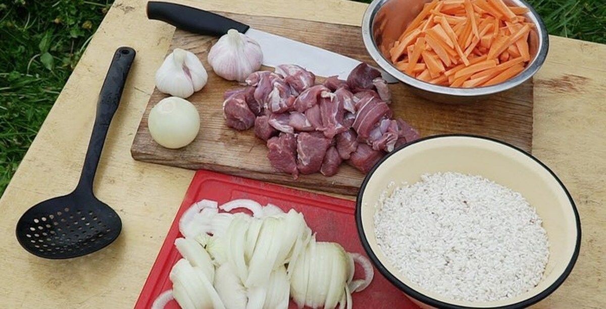 Необходимые продукты. 