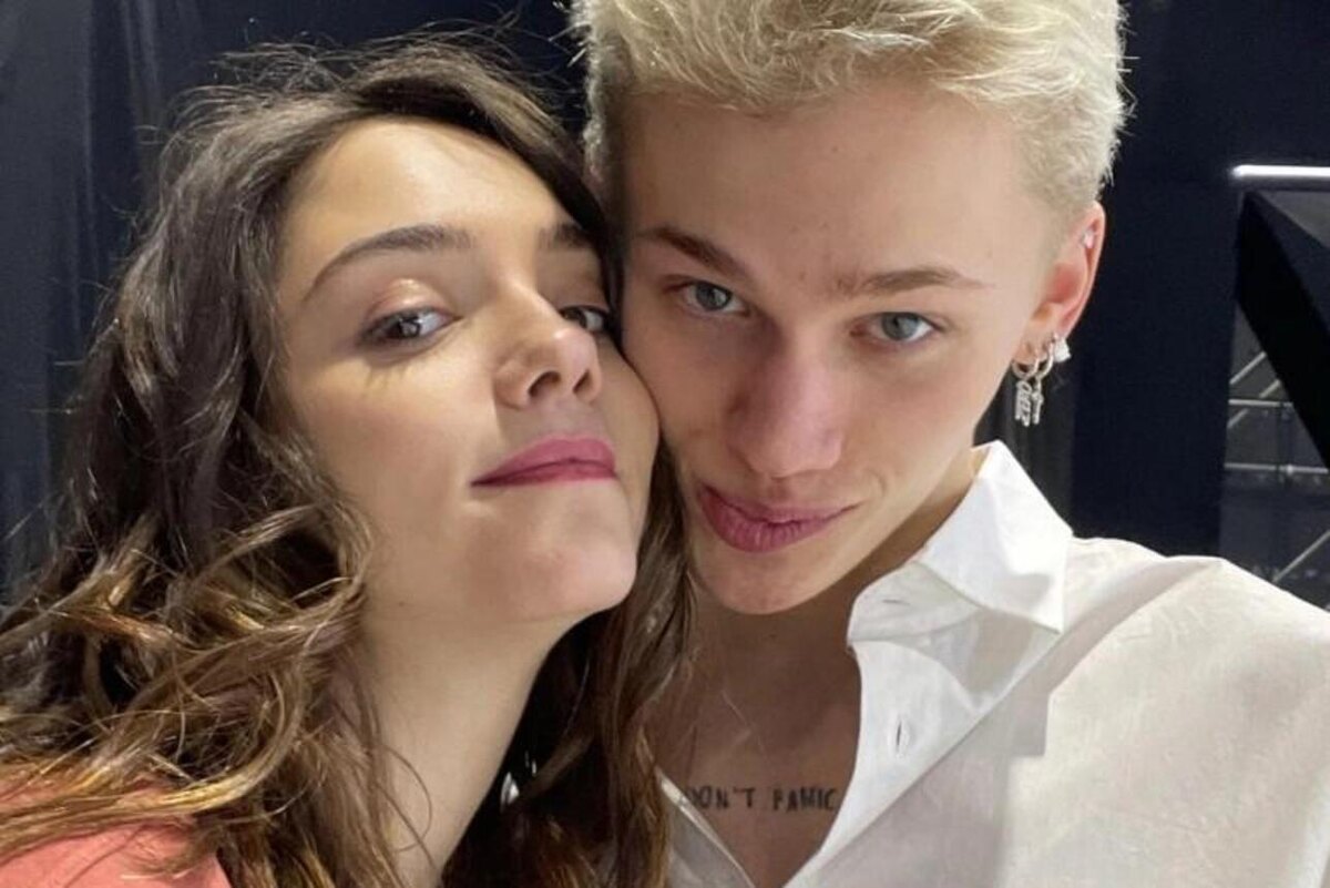    Даня Милохин и Евгения Медведева Соцсети