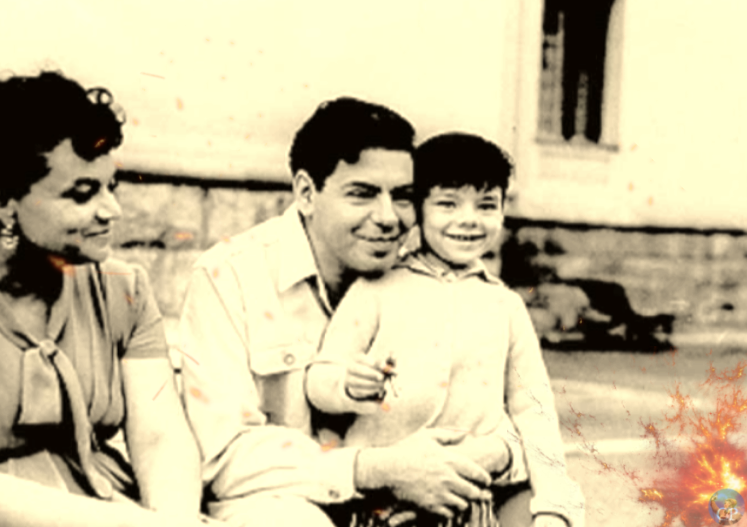 Райкин с женой и дочкой Екатериной