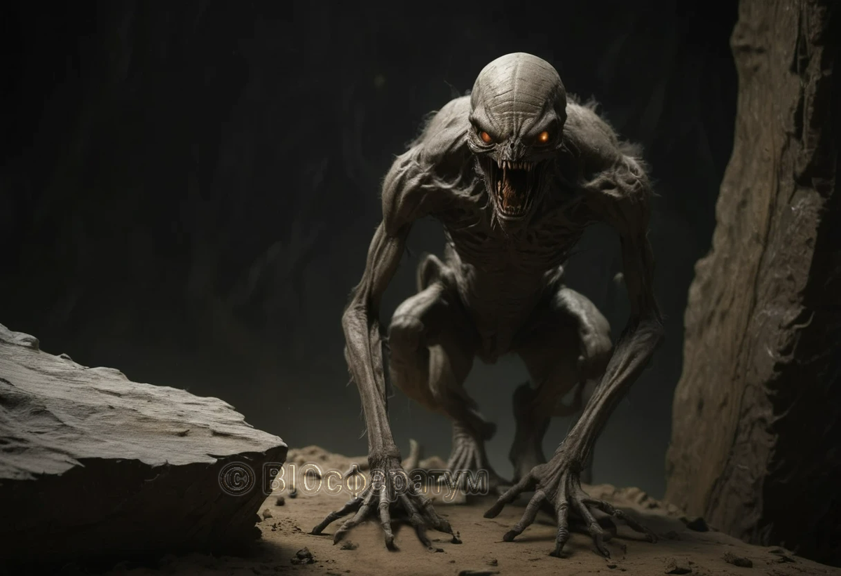 Местные крестьяне рассказывали о свирепых диких людях.