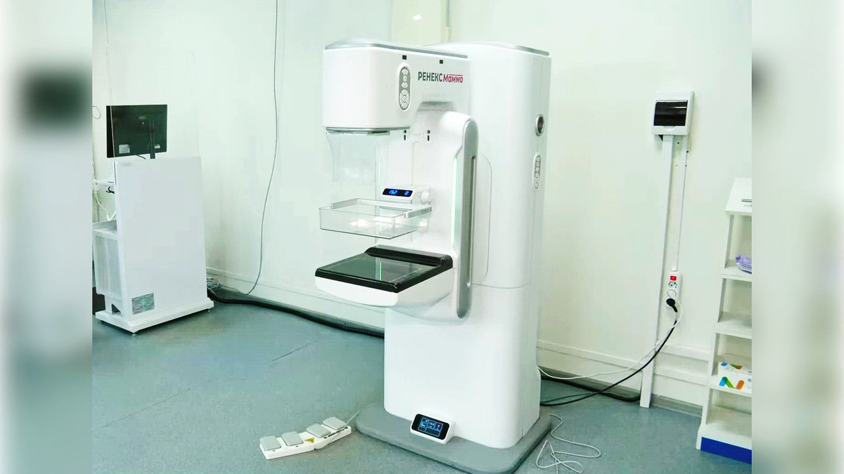    Маммограф нового поколения начали использовать в больнице Нижневартовска