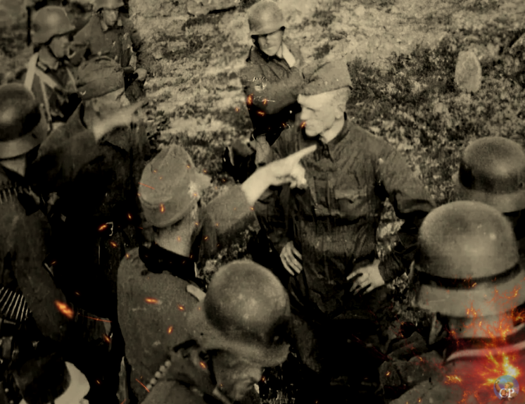 Корольков Сергей Макарович среди озлобленных немцев