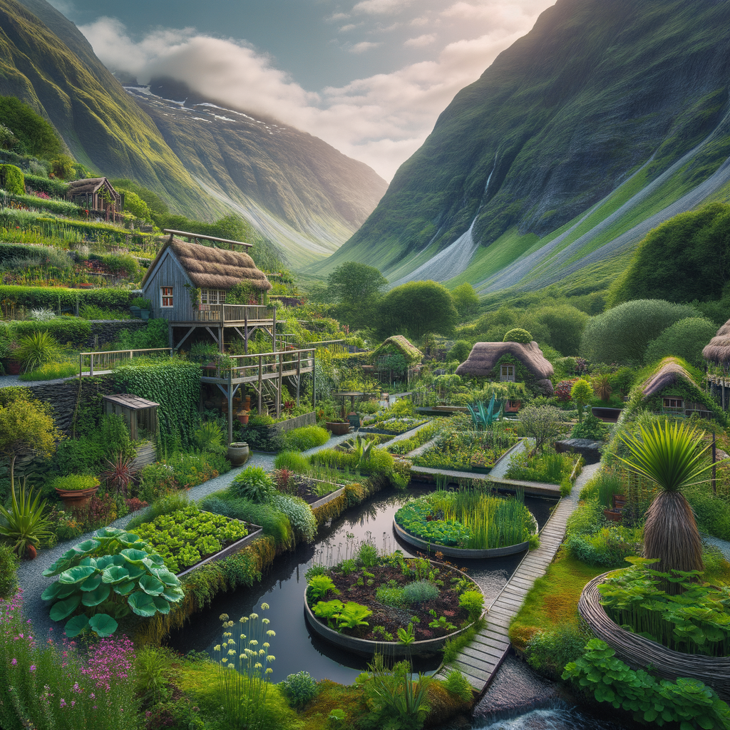 Использование местных растений и минимальное воздействие на окружающую среду