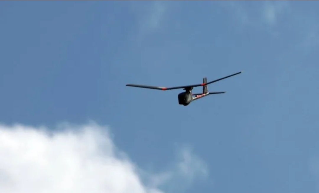 Фото замеченного вражеского беспилотника ВСУ, в Мурманской области.