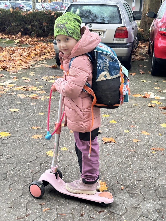 По дороге в школу