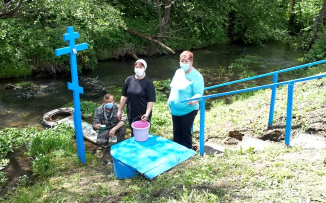 Родник на моей малой Родине сегодня