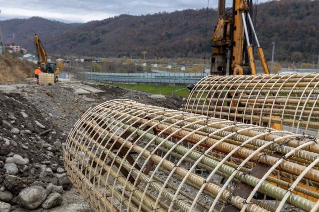 В Адлерском районе идет подготовка к строительству развязки. Фото: ГК «Автодор»