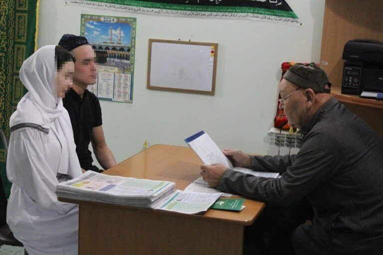    В оренбургской колонии №12 заключили первый мусульманский брак Белов Михаил Александрович