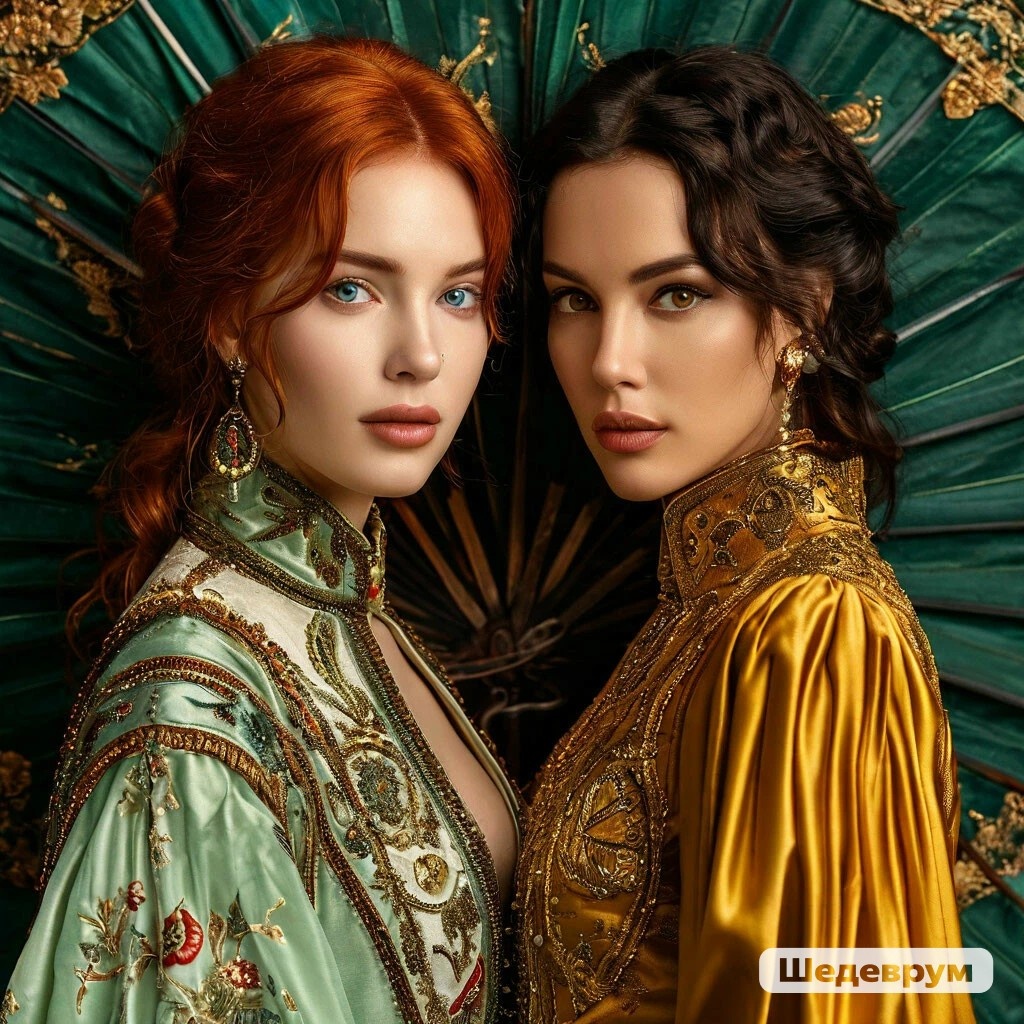 Две сестры. 