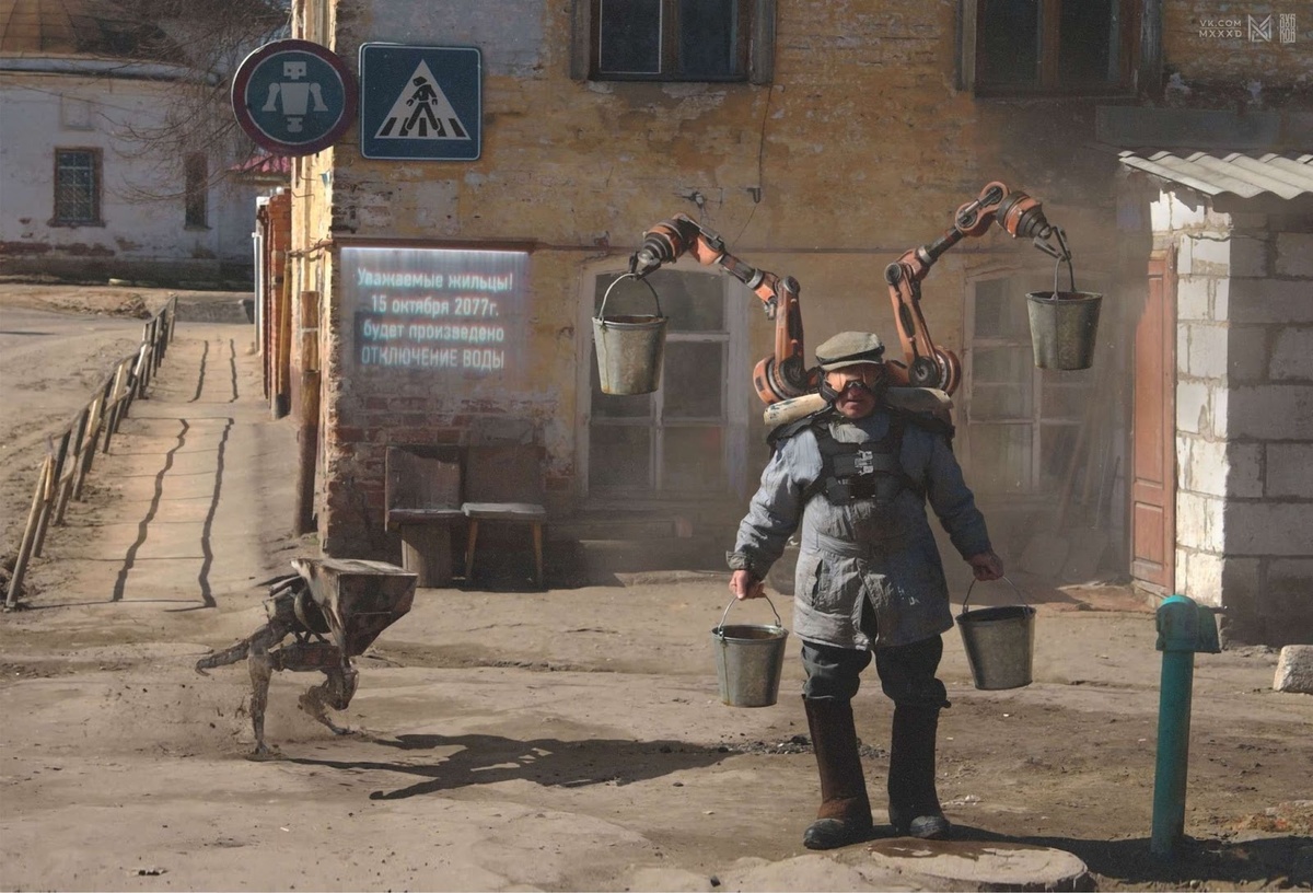 Россия 2077. Опять воду отключили