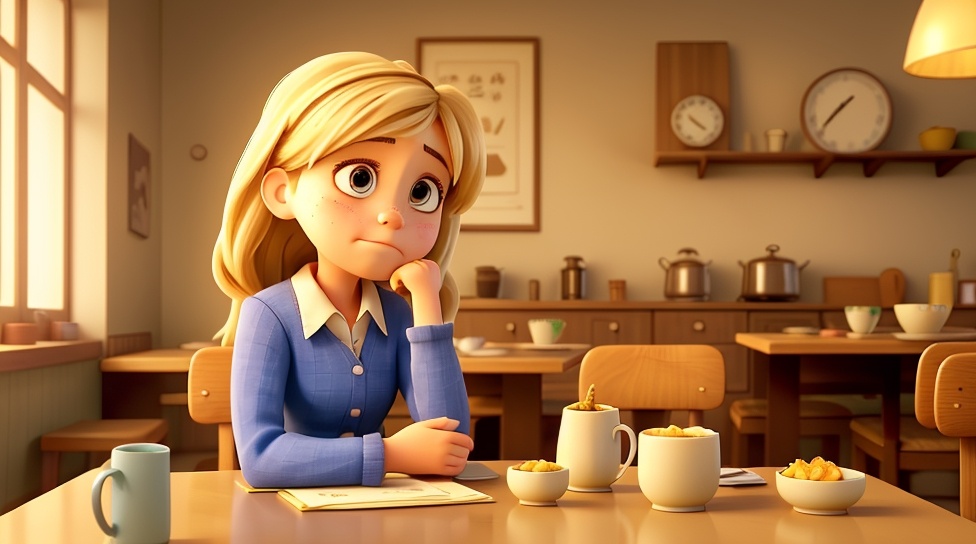 -Что случилось? - подумала Маша. Иллюстрация сгенерирована в нейросети