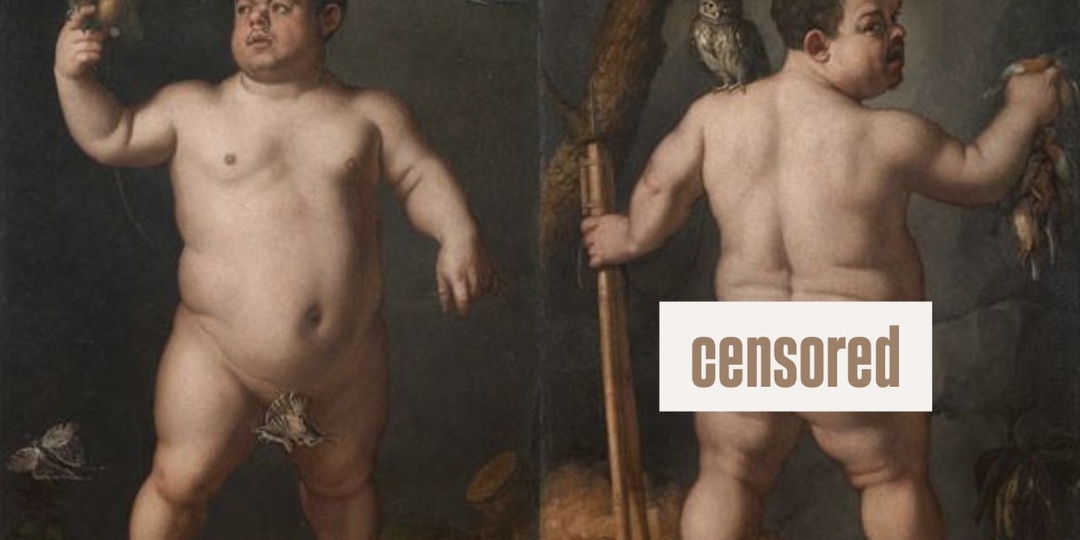 Что происходит в странной картине "Портрет Карлика Нано Морганте"?