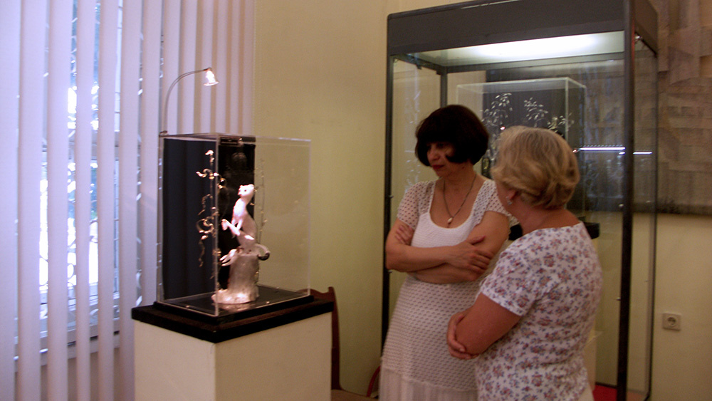 "Зимнее утро. Горностай" в Новороссийске, 2012 г