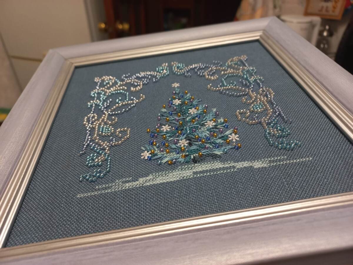 Бонус: оформленная елка от Ветланки