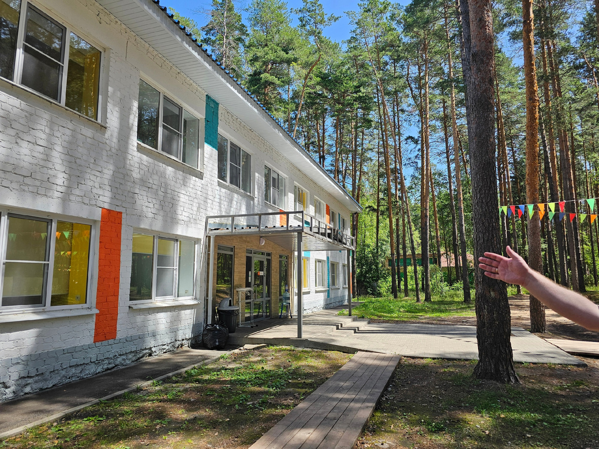 Корпус со свежим ремонтом