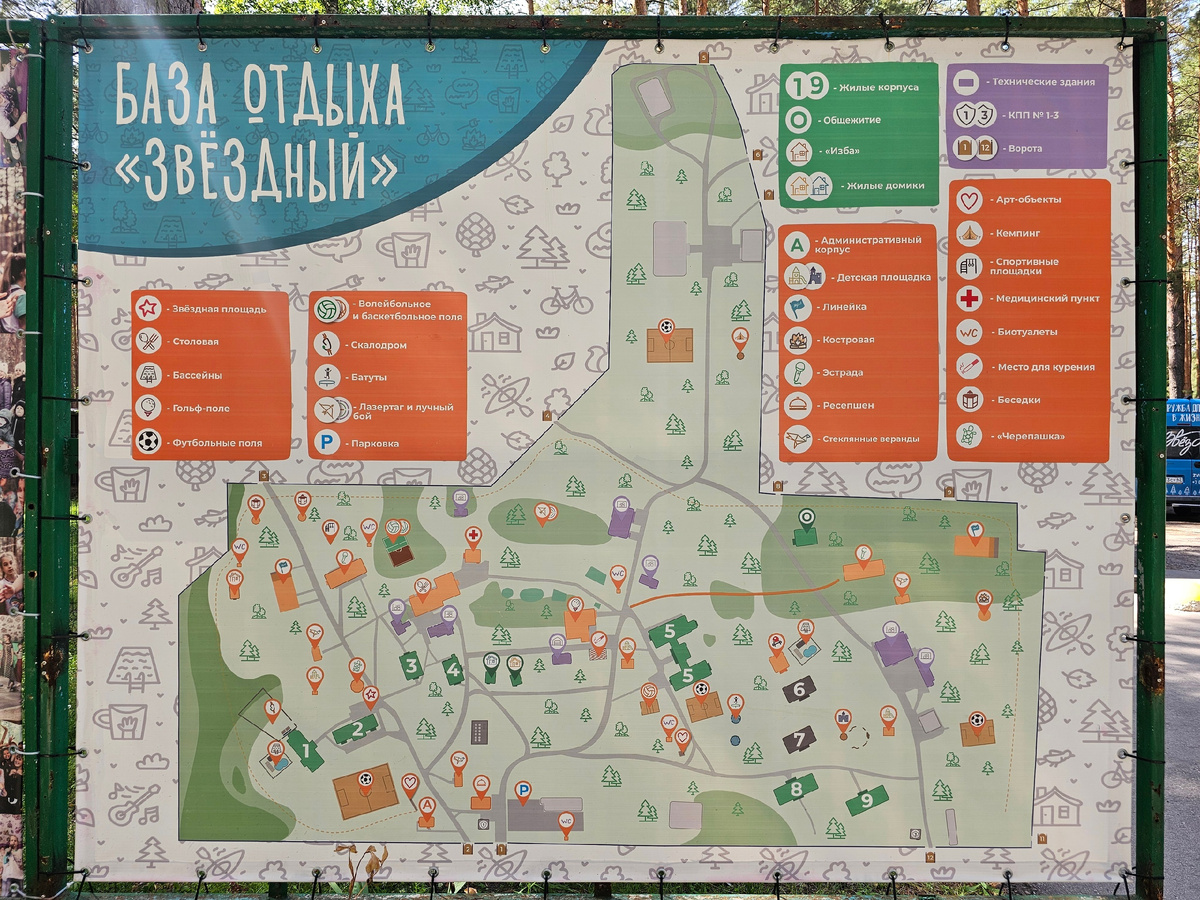 План территории