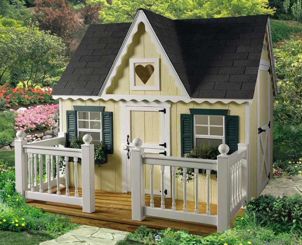 домик для детей в саду