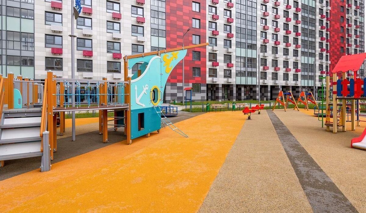     Детская площадка. Источник: mos.ru Автор фото: Пресс-служба Мэра и Правительства Москвы