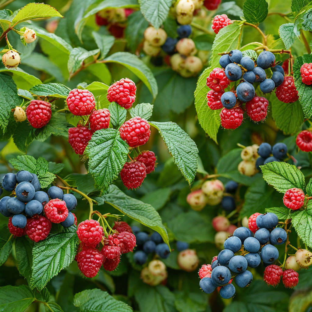 малина, смородина, голубика — секреты роскошного урожая