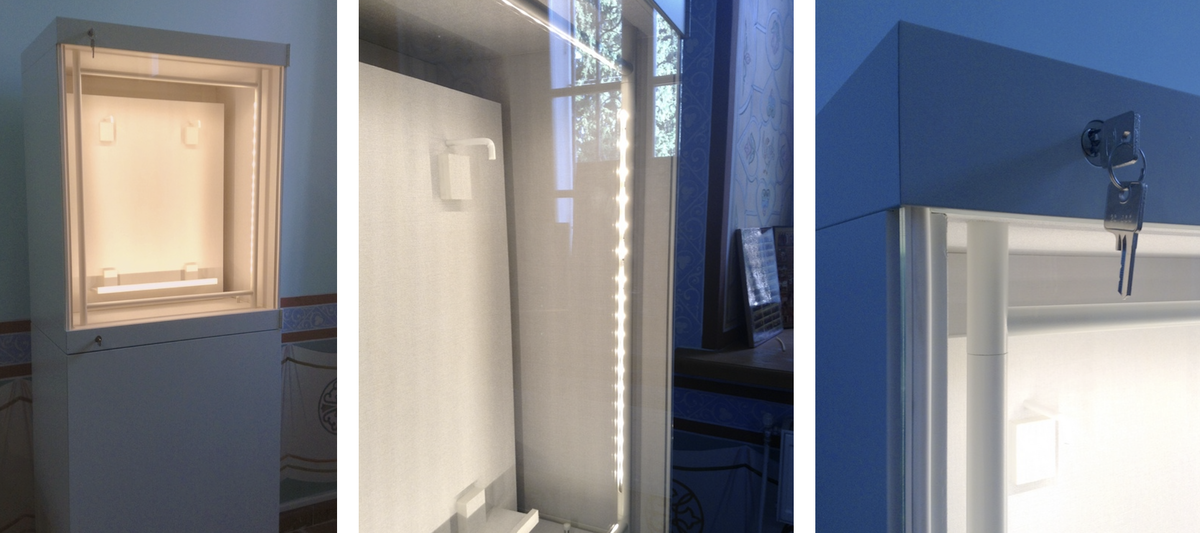 Климатическая витрина с освещением