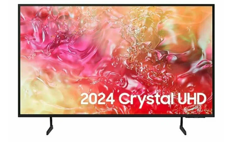 Телевизор Samsung 43" UE43DU7100UXRU, 4K Crystal UHD, Smart TV, Wi-Fi, черный корпус