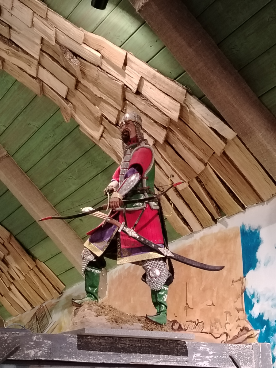 Монгольский воин. Музей Орды Казанского кремля