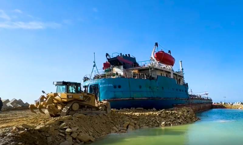    Скриншот видео t.me/opershtab23