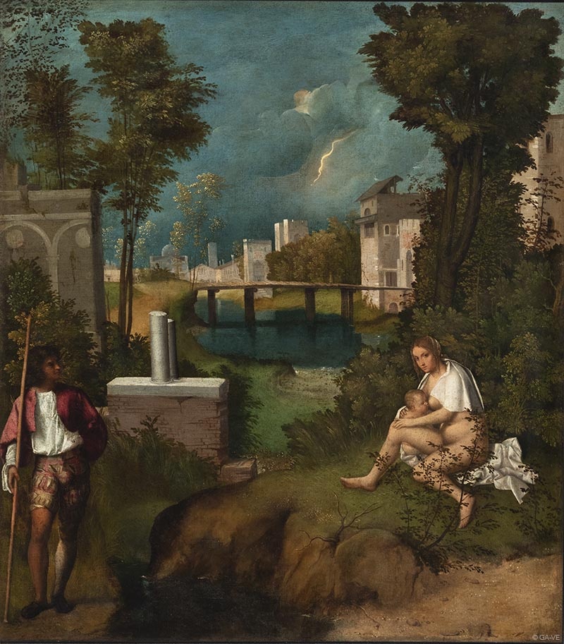"Буря", 1508 г. (Джорджоне)