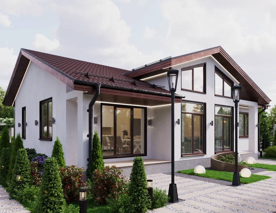 Одноэтажный дом "Токио" от СК "Дом Мечты"