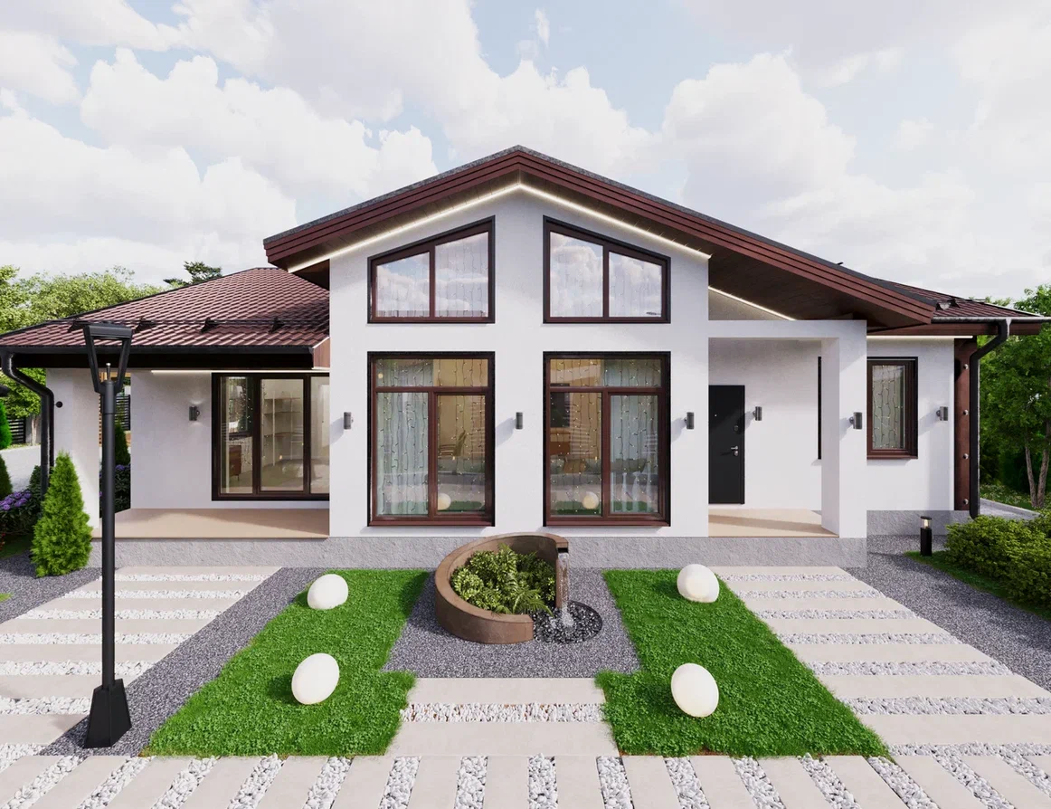 Одноэтажный дом "Токио" от СК "Дом Мечты"