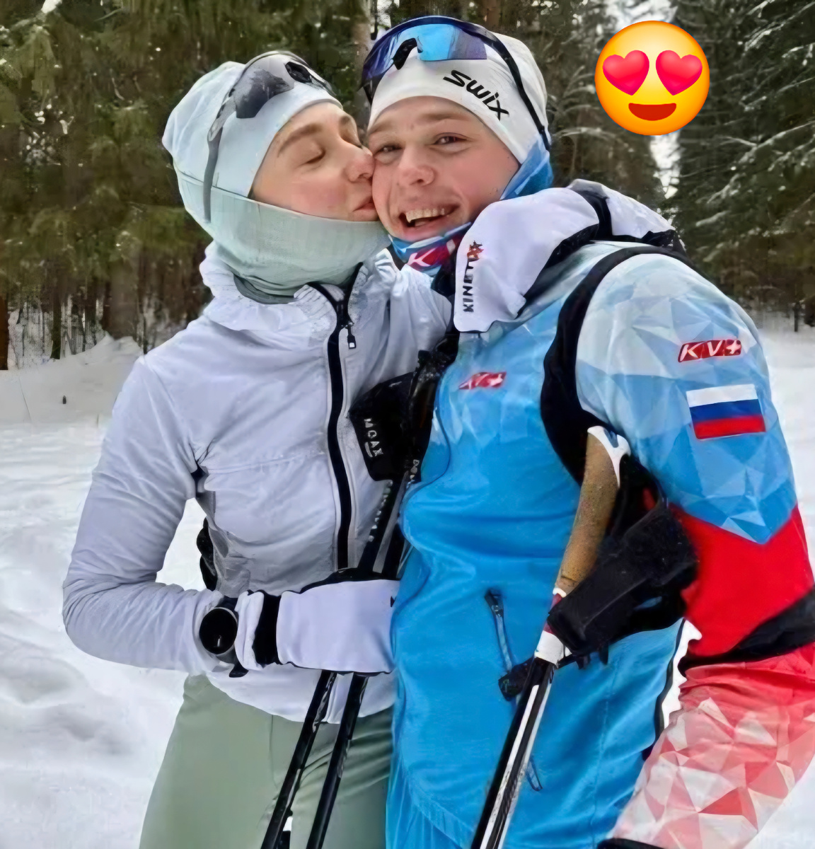 Ксения Довгая и Егор Вагин...