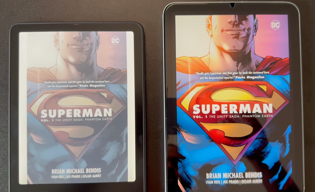    Kindle Colorsoft vs iPad mini 7