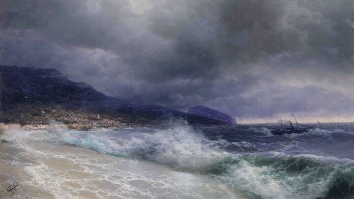  Фото: Ялта. И. Айвазовский. 1899