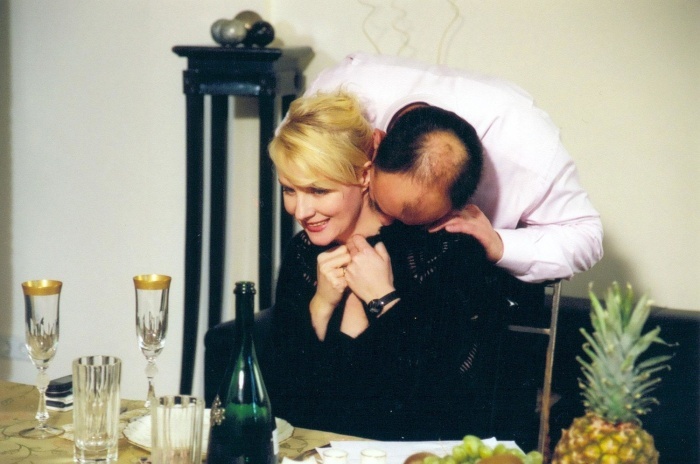 Рената Литвинова и Леонид Добровский поженились в 2001 году./Фото: en.kinorium.com