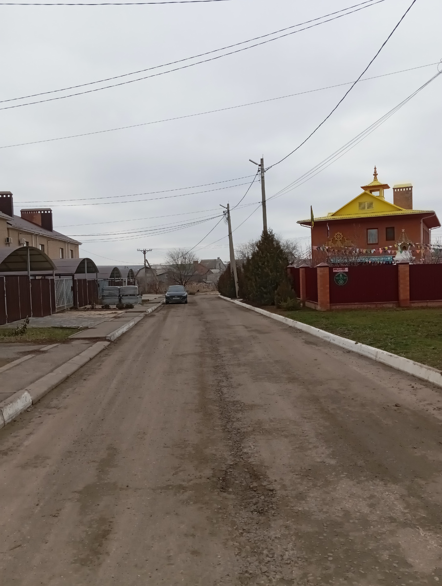 Улица, где живёт Надюшка. 