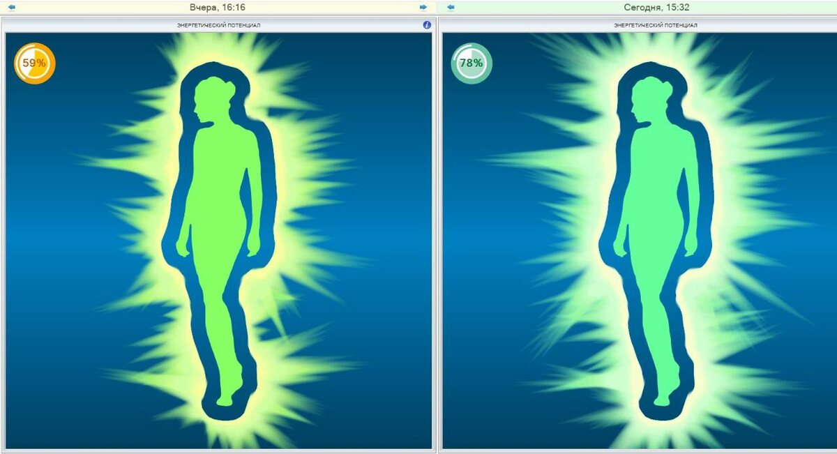 Диагностика тонких тел в программах Лотос - Оникс