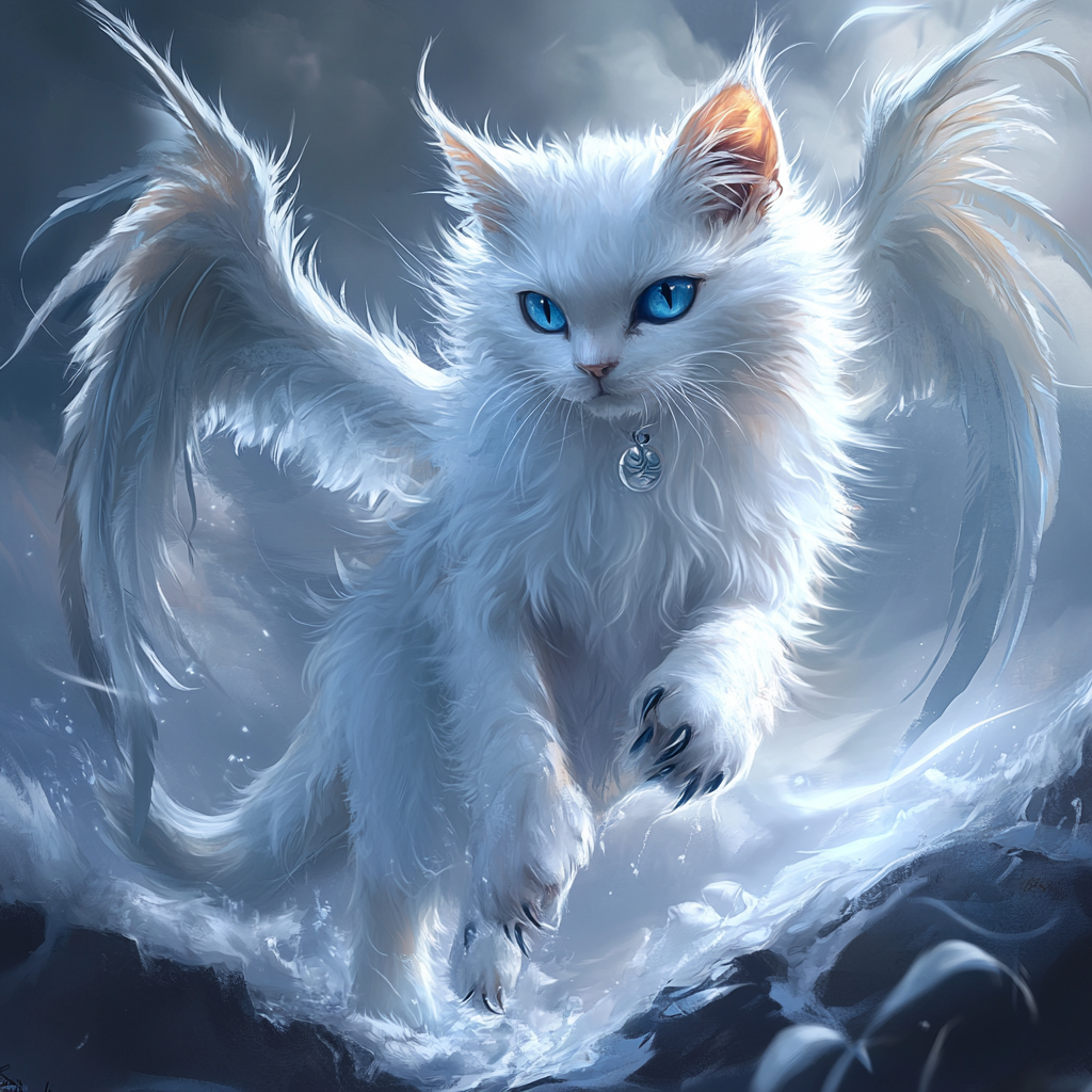 Фамильяр Ярослава, зовут Мир.